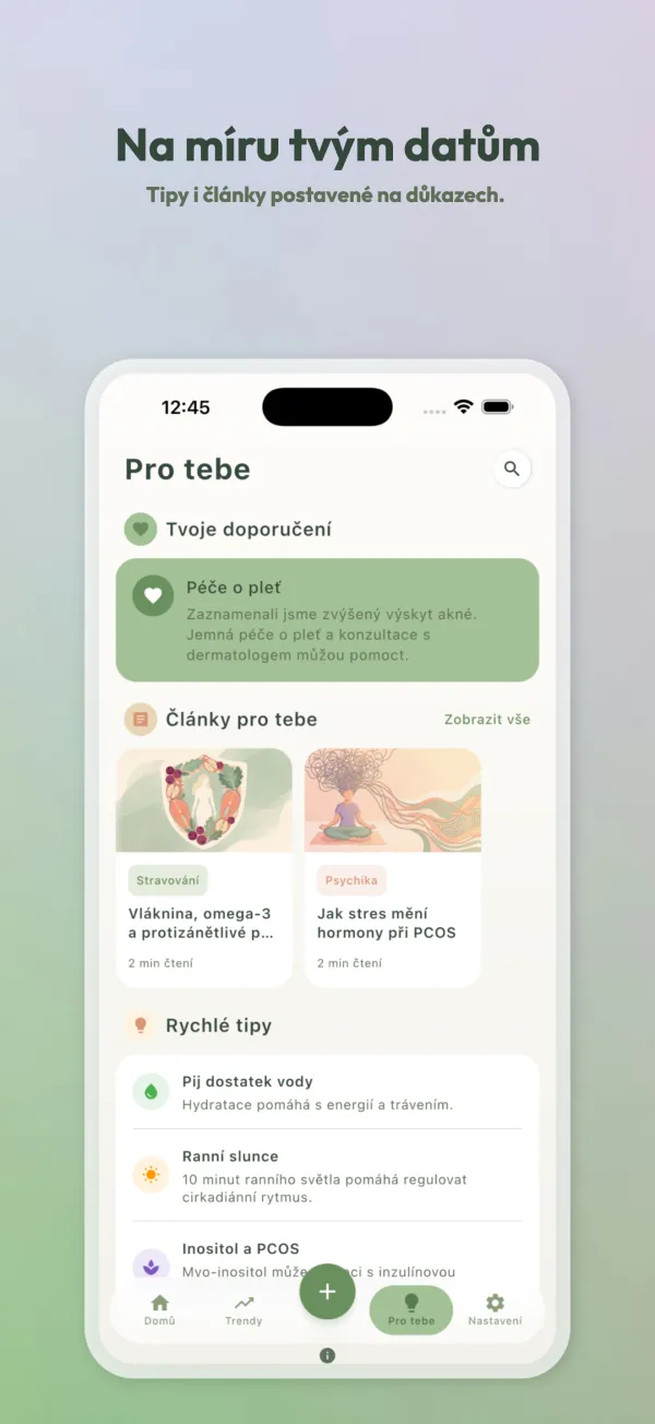 Pomaia app screenshot